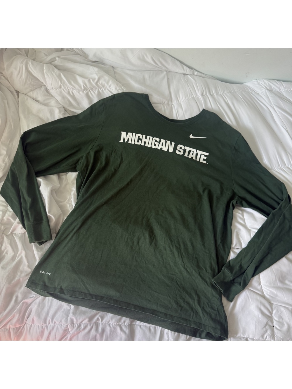 nike michigan state long sleeve XXL